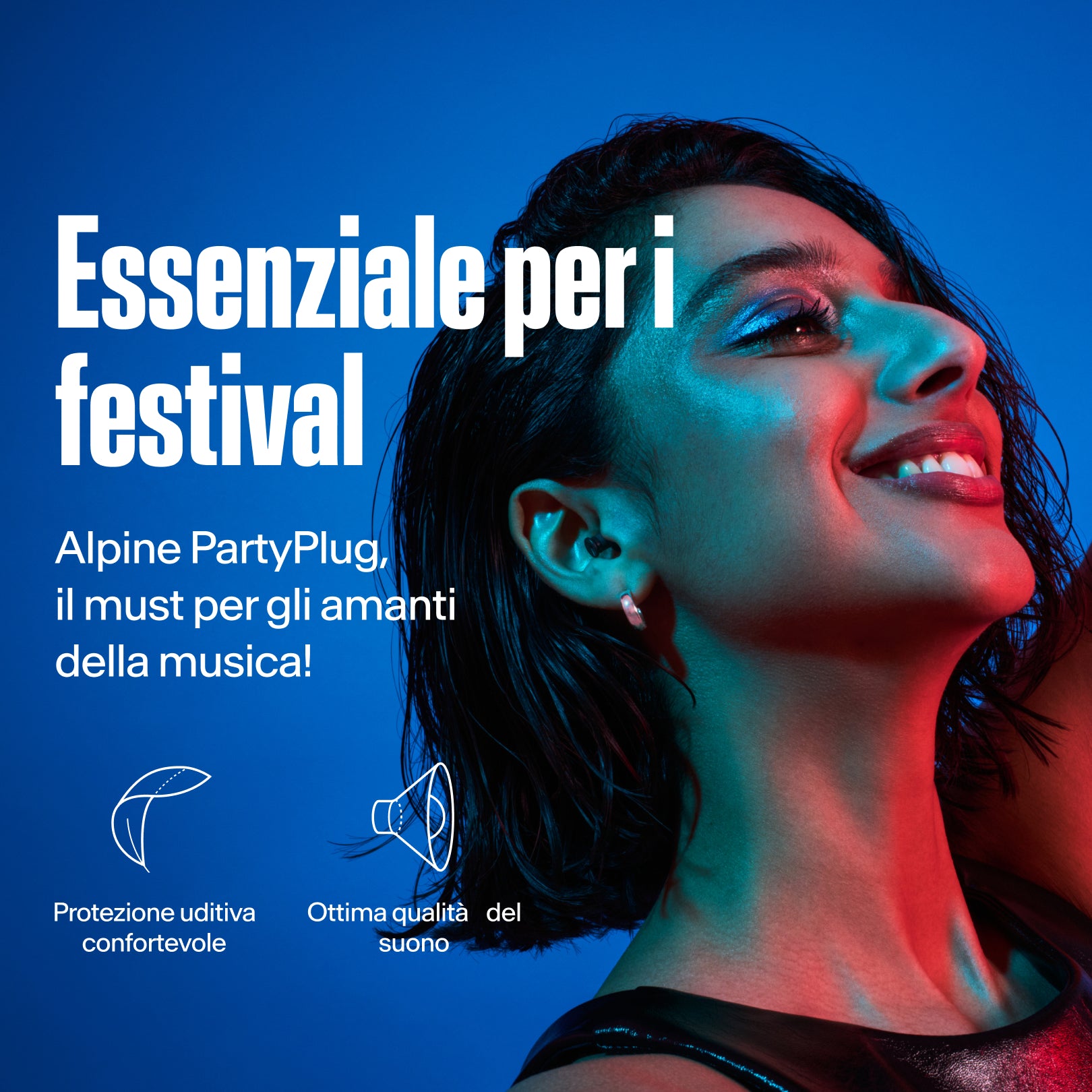 Alpine PartyPlug: essenziale per i festival, must-have per gli amanti della musica, comodo con ottima qualità del suono 