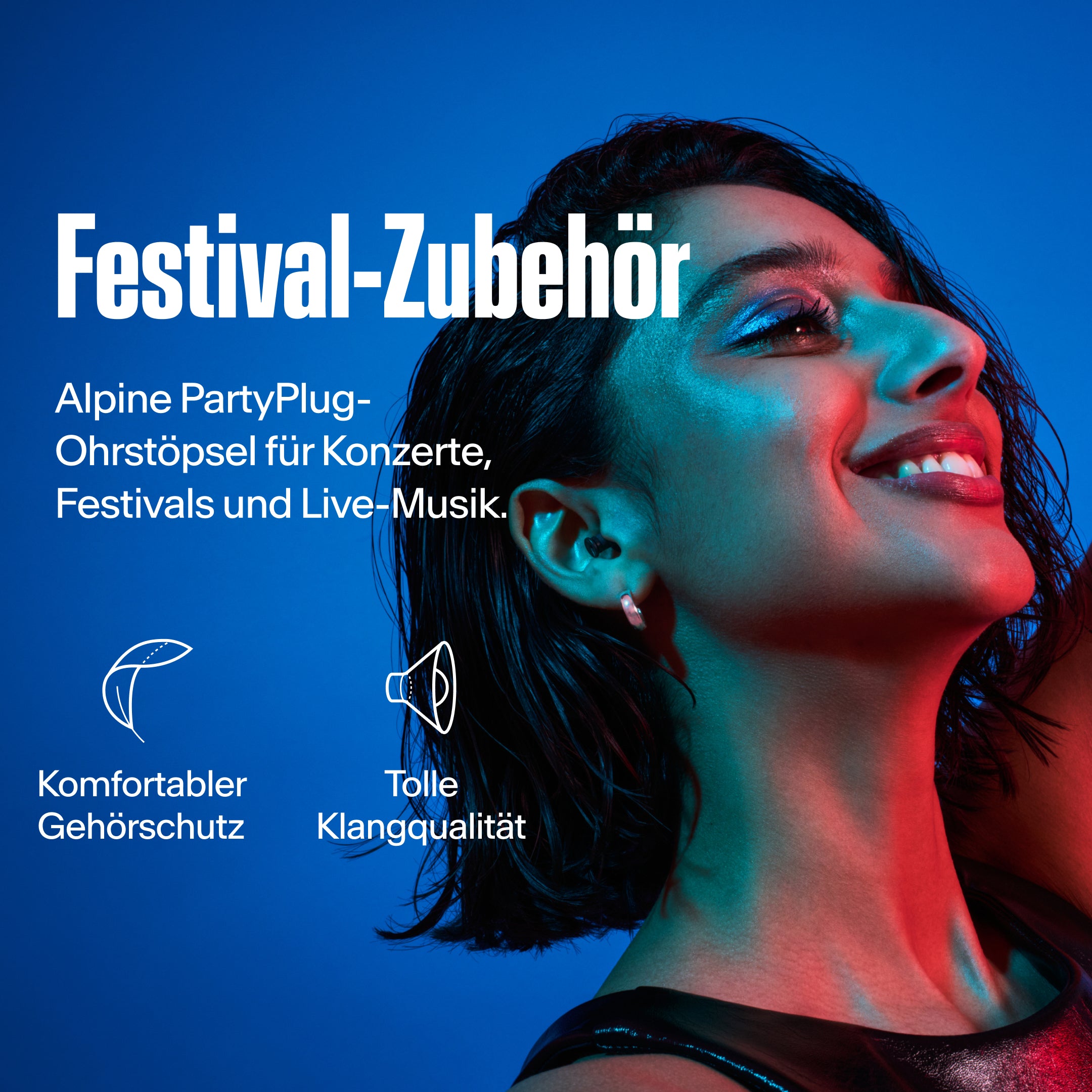 Alpine PartyPlug: Festival-Essential und Must-have für Musikliebhaber, bequem mit toller Klangqualität 